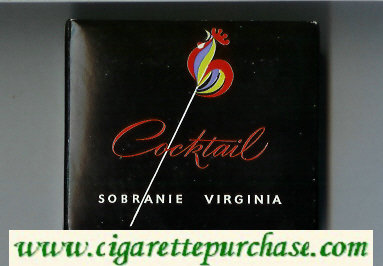 Cocktail Sobranie Virginia cigarettes